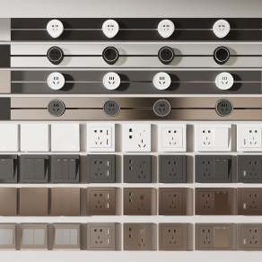 插座3D模型下载